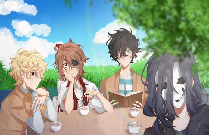 Webcomic project art